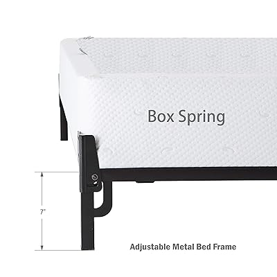 Buy Amazon Basics 9 Leg Support Metal Bed Frame Strong Support For Box Spring And Mattress Set Tool Free Easy Assembly Full Size Bed Online In Costa Rica B07d4bhp6t