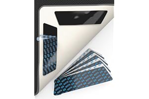 Everlasting Comfort Area Rug Gripper for Hardwood Floors - No Damage Non Slip Rug Pads, Floor to Carpet Tape for Holding Rugs in Place, Washable and Reusable, Double Sided Anti Slip Tape - 12 Pack