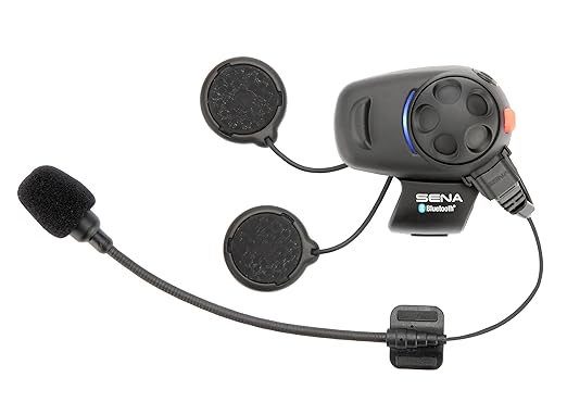 title=Sena SMH5-01 Auricolare Bluetooth E Intercom Per Scooter E Moto- fuori