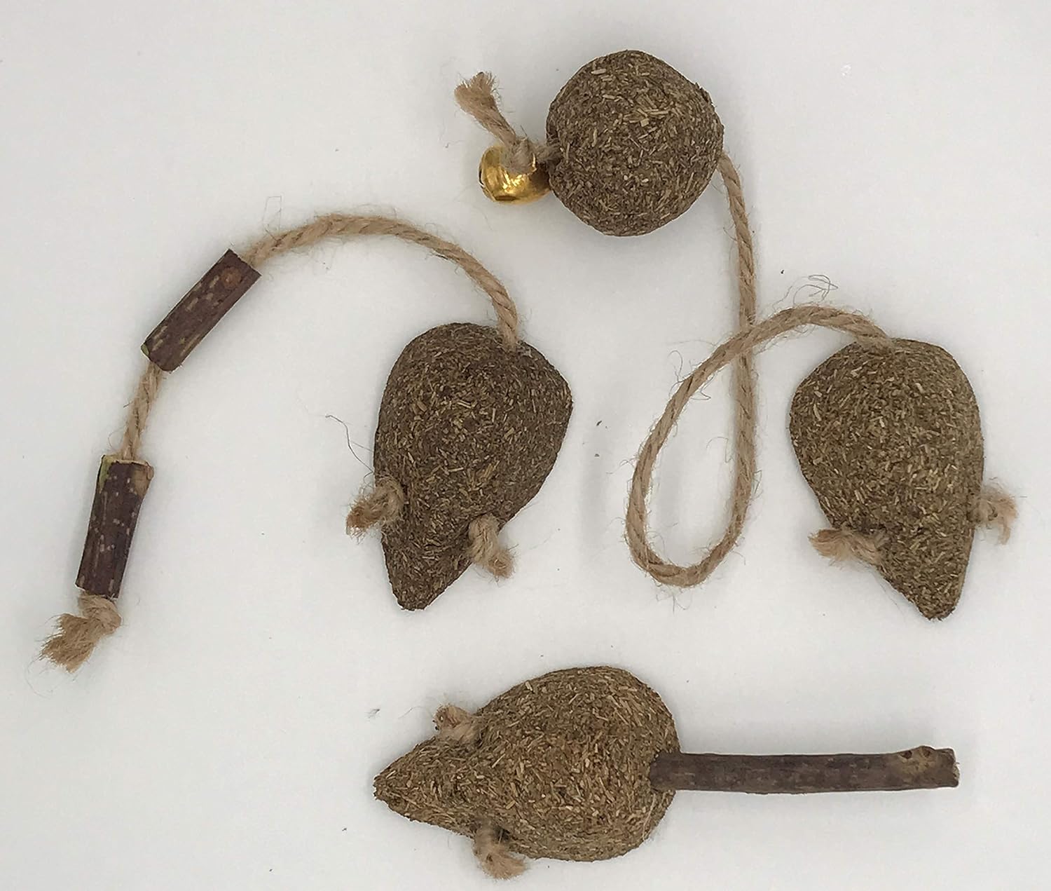 compressed catnip mouse