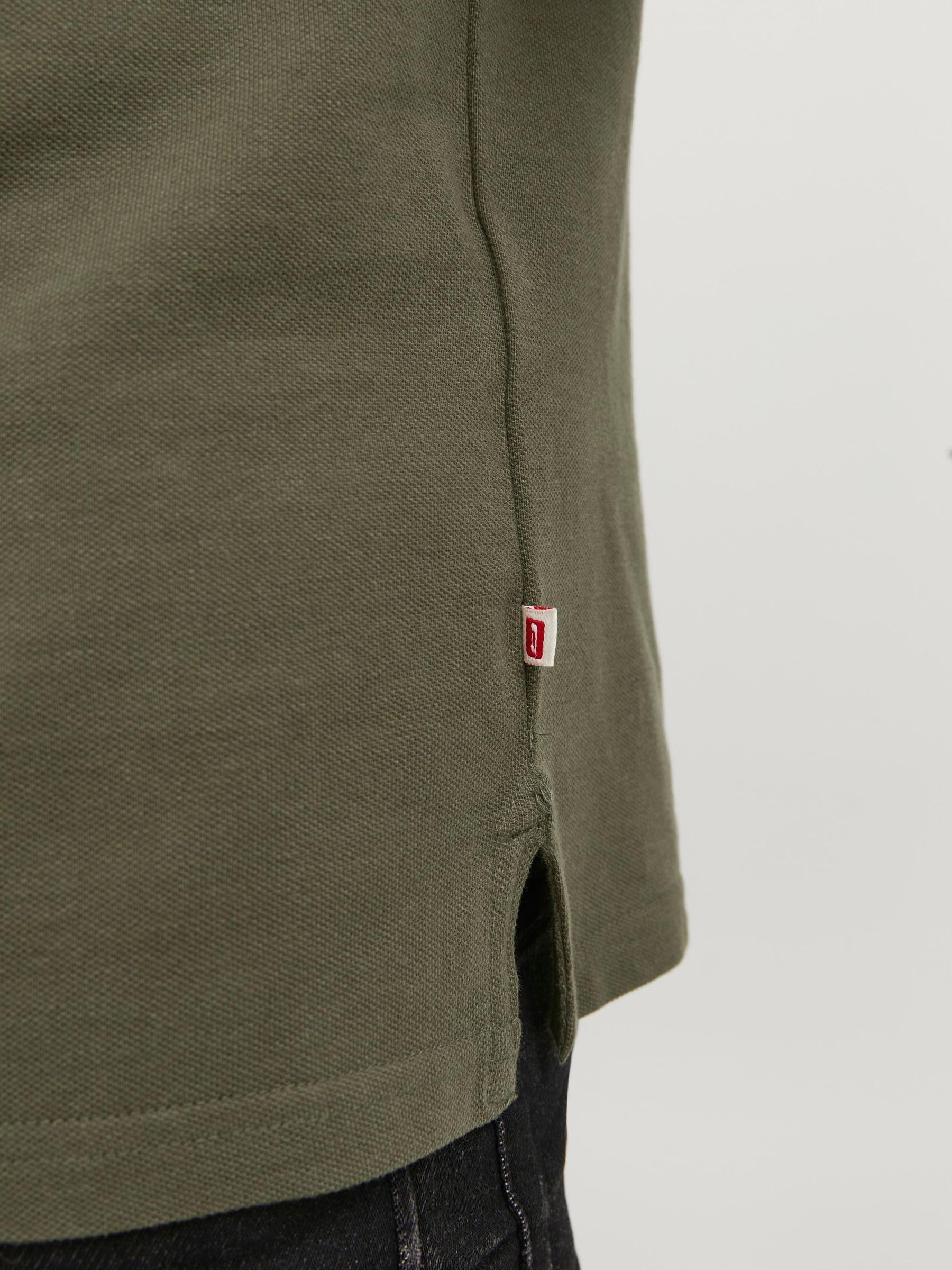 JACK & JONES Herren Jjebasic Noos Poloshirt, Olive Night, L EU 6