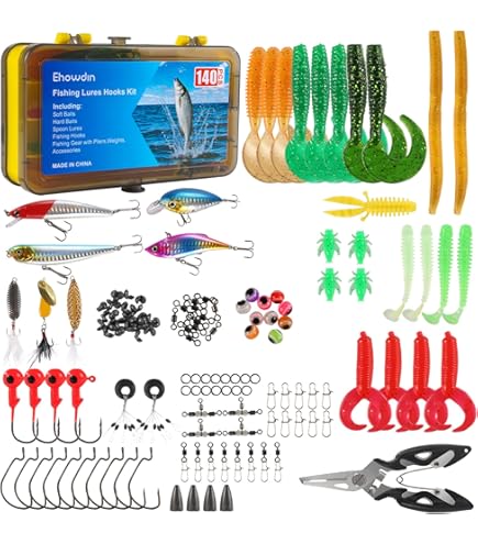 101PCS Kit de leurres de pêche tout-puissant avec leurres durs mixtes et leurres - Sport 101PCS Kit de leurres de pêche tout-puissant avec leurres durs mixtes et leurres - Sport