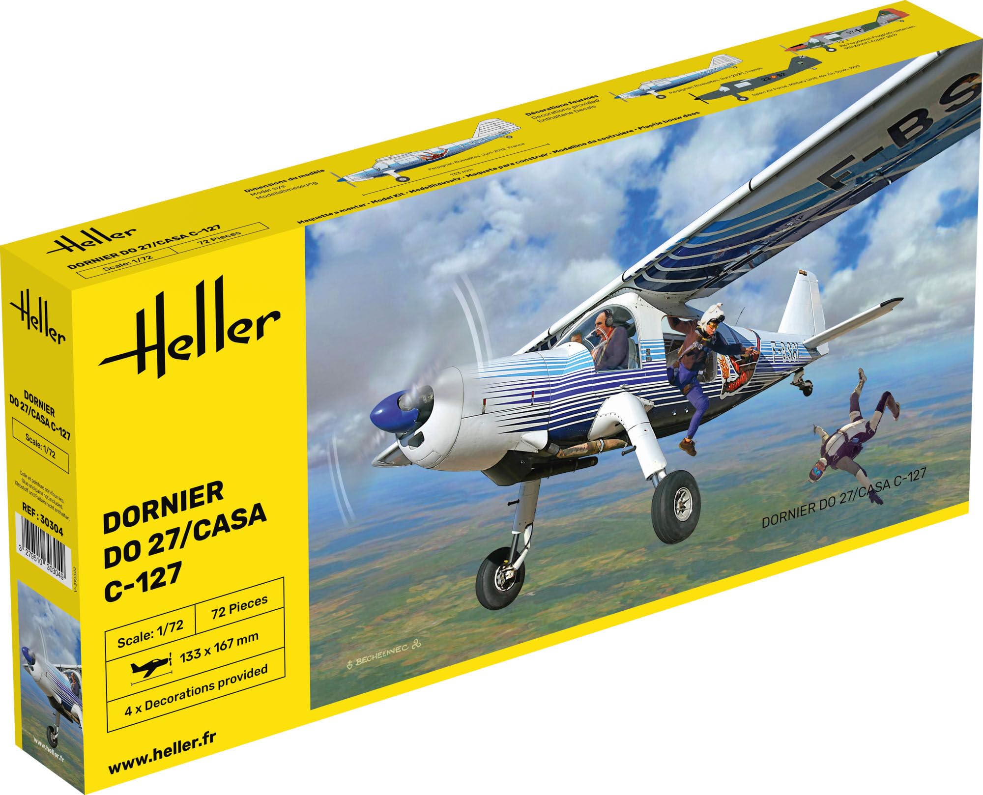 Heller 1:72 - DO27/CASA C-127