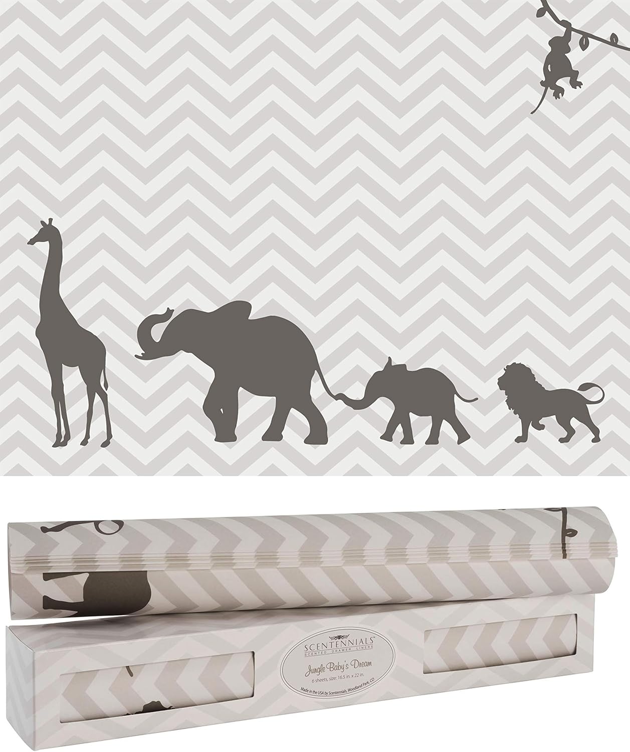 Jungle Baby S Dream Scented Drawer Liner From Scentennials Amazon