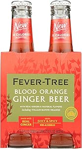 Fever-Tree, Ginger Beer Blood Orange, 27.2 Fl Oz, 4 Pack