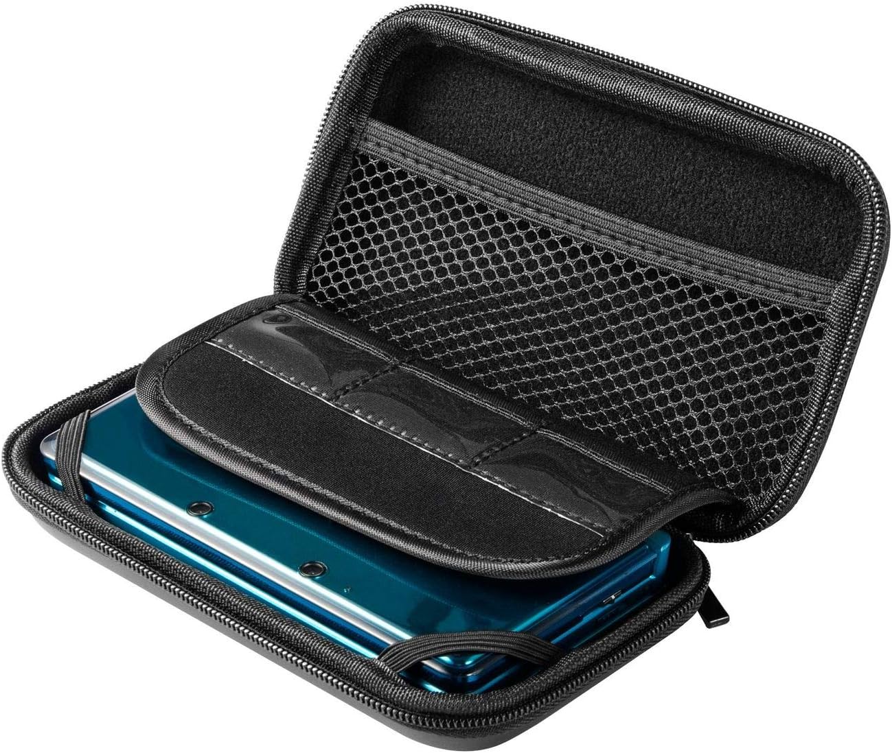 Insten Eva Hard Case Compatible with Nintendo 3DS / NDS Lite, Travel Carrying Case with Inner Storage for Game Cards, Stylus, Accessories, Black