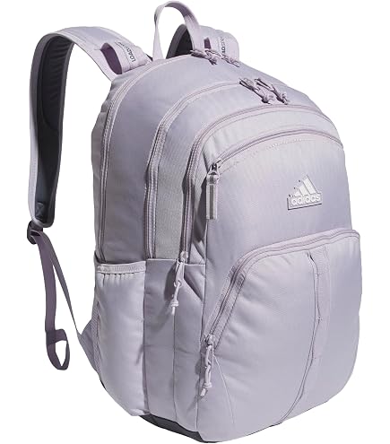 adidas Excel 7 School Backpack for Laptop, Gym and Travel, 34L, Twill Grey/Grey/Rose Gold/7, OSFA : Electronics