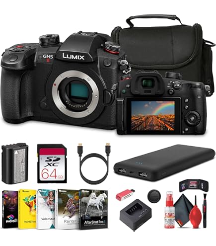 Amazon.com : Panasonic Lumix GH5 II Mirrorless Camera with 12-60mm