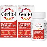 Geritol Multivitamin Supplement, 27 Essential Vitamins &amp; Minerals, 40 Tabs | Daily support for adults, multivitamin tablets with 27 essential vitamins and minerals, gluten-free, non-GMO