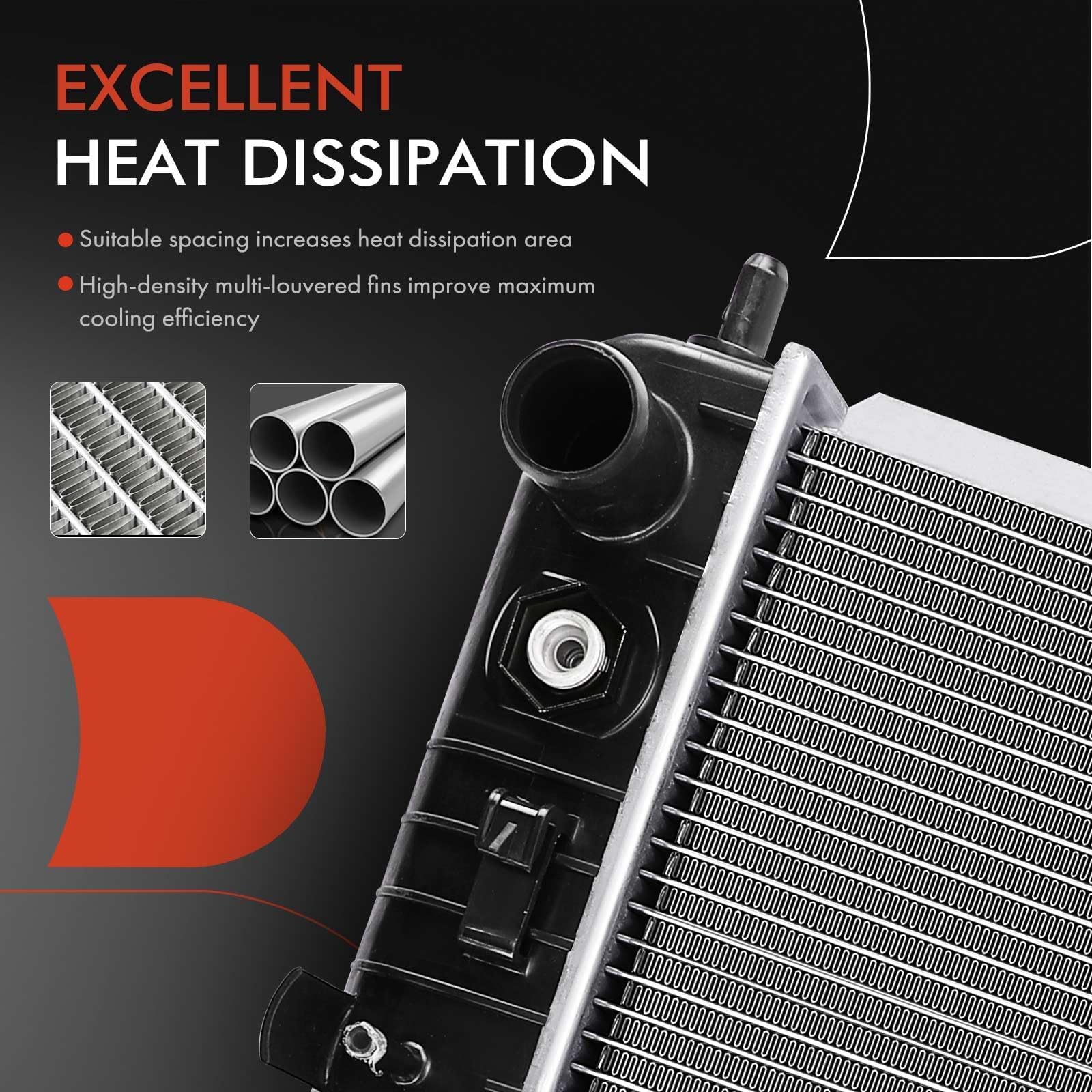 Mua A-Premium Engine Coolant Radiator Compatible with Chevy Silverado ...