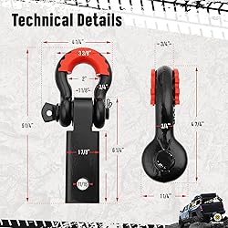 Motormic UNIQUE Shackle Hitch Receiver