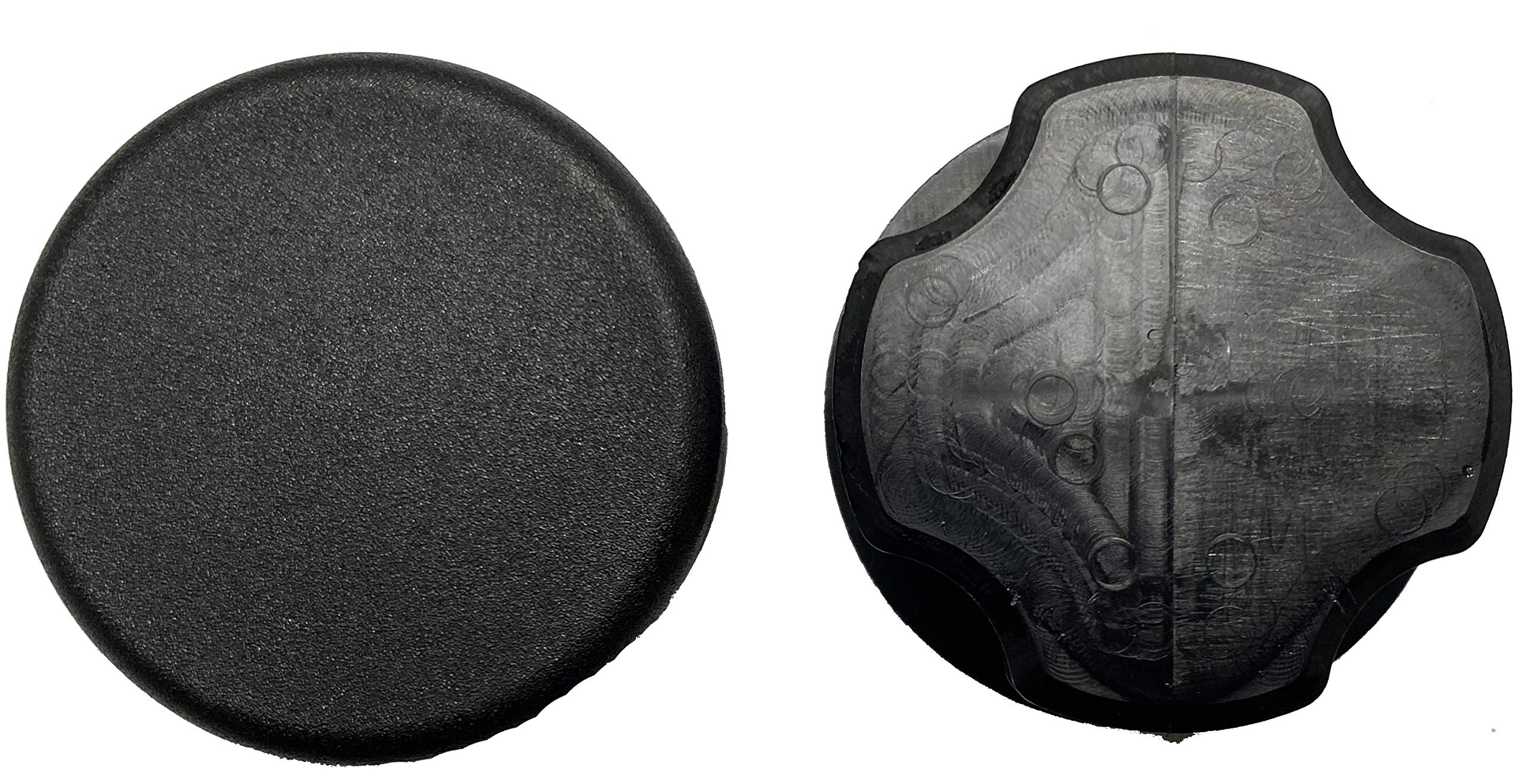 dexierp Protection Force 1-1/2" 38mm (Pack of 8) Round OD Tubing Plastic Insert Plug, Tubing Post End Cap, Chair Glide