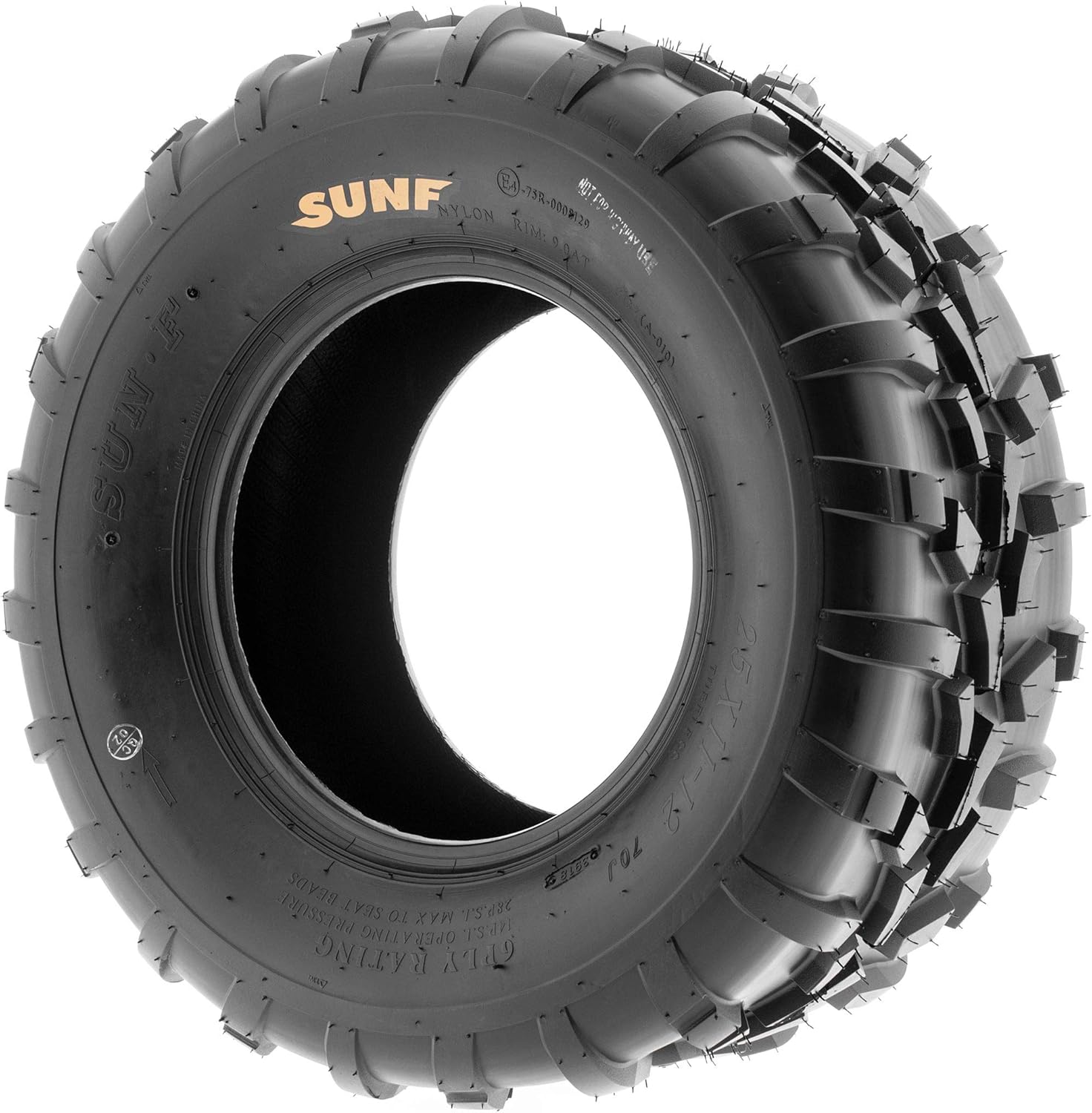 6PR A010 Pair of 2 SunF 25x1112 ATXC ATV/UTV OffRoad Tires