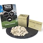 Natura Siberian Uralis Yellow Clay - Natural, Pastel to Golden Yellow - Amazing Crunch, Satisfying Earthy, Velvety and Firm Texture, ASMR Sensation (3.5 Ounces)
