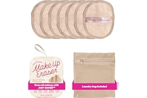 The Original MakeUp Eraser, 7-Day Set, Erase All Makeup with Just Water, Including Waterproof Mascara, Eyeliner, Foundation, Lipstick, Sunscreen, and More! 7ct