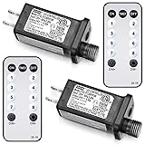 2 Pcs 8 Mode LED Light Transformer Class 2 Power