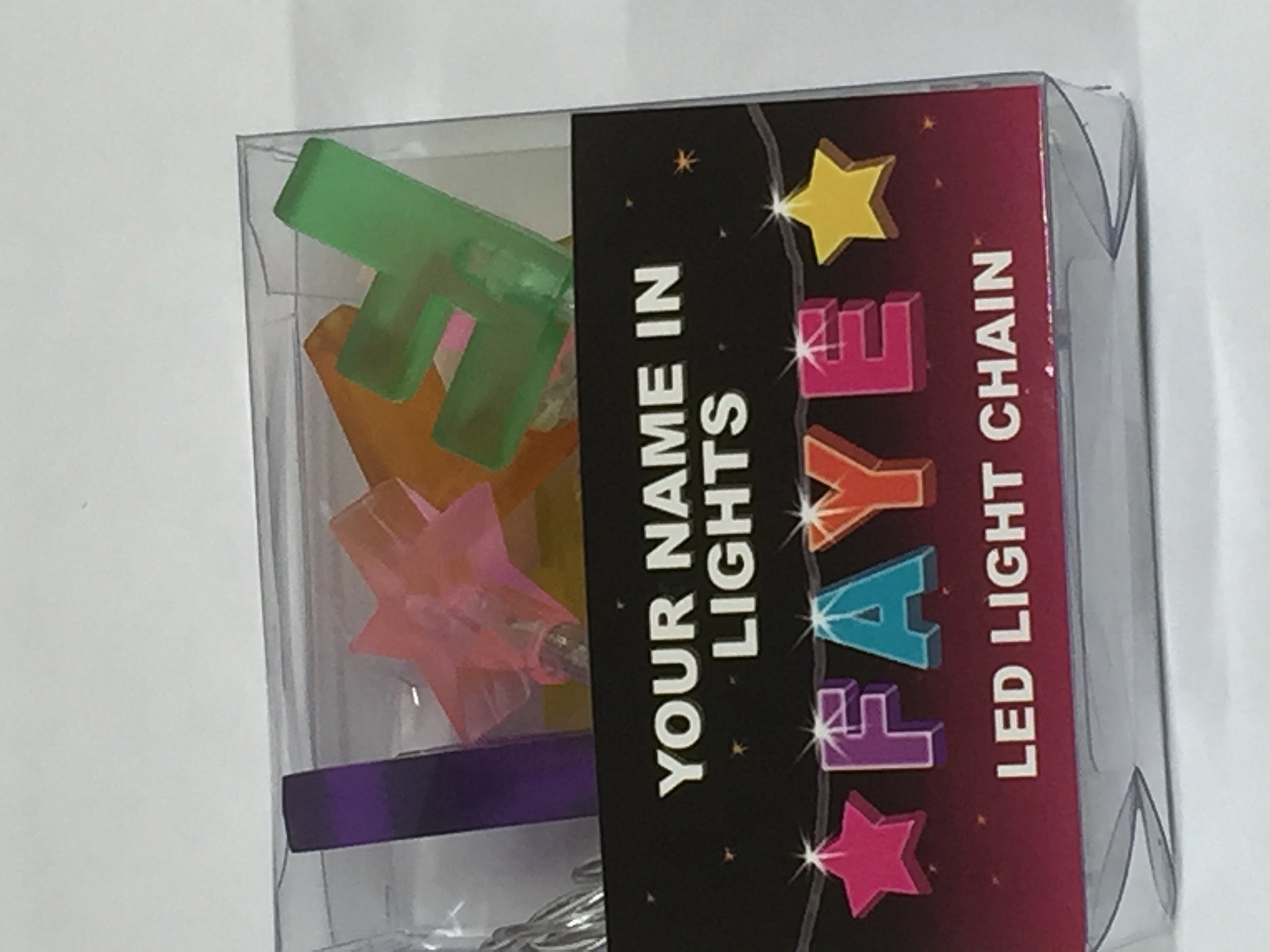 Your Name in Lights - Faye