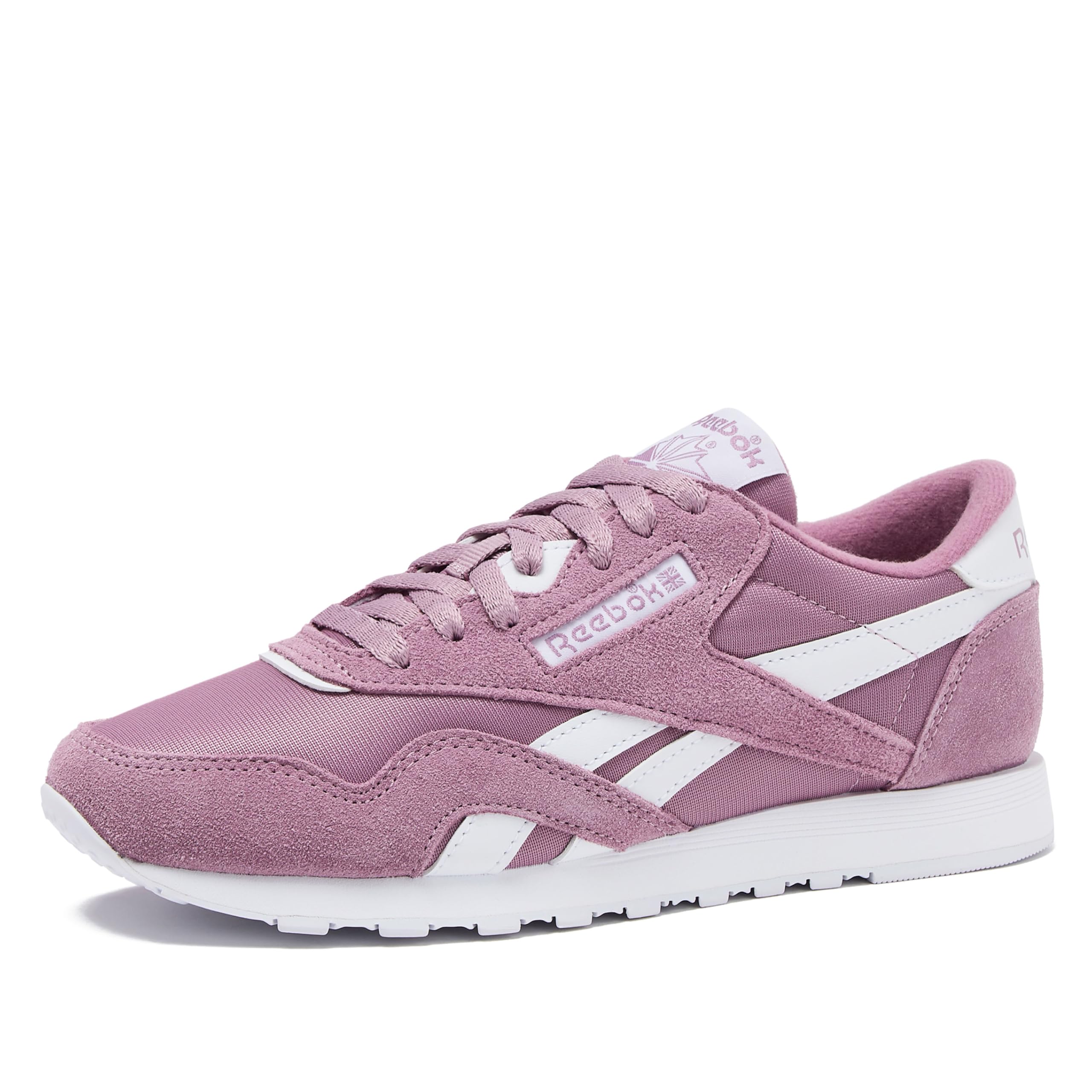 Reebok Women's Classic Nylon Shoes, Berry Chill/Berry Chill/Footwear White, 5.5 Medium Image