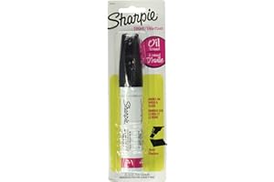 Sharpie Oil-Based Paint Marker, Bold Point, Black, 1 Count
