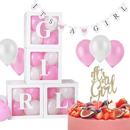 baby blocks cake topper