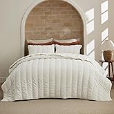 Bedsure Luxury Velvet Quilt Queen Size - Lightweight Velvet Ivory Comforter Set, Oversized Bedspread Coverlet Bedding Set for All Season, Pet-Friendly, Tear-Resistant, Ultra-Soft, 90"x96"