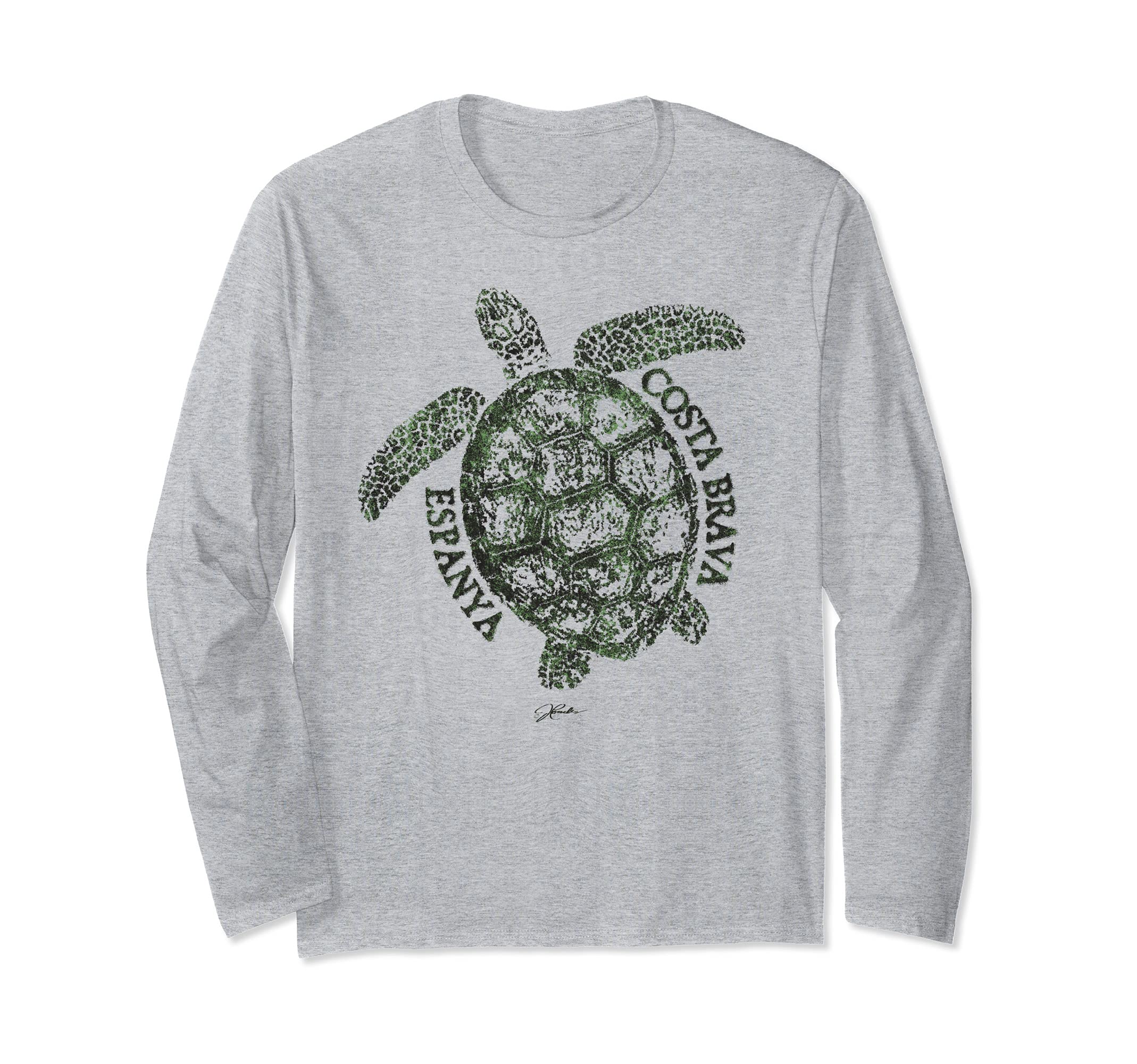 JCombs: Costa Brava, Catalonia, Spain, Sea Turtle Long Sleeve T-Shirt