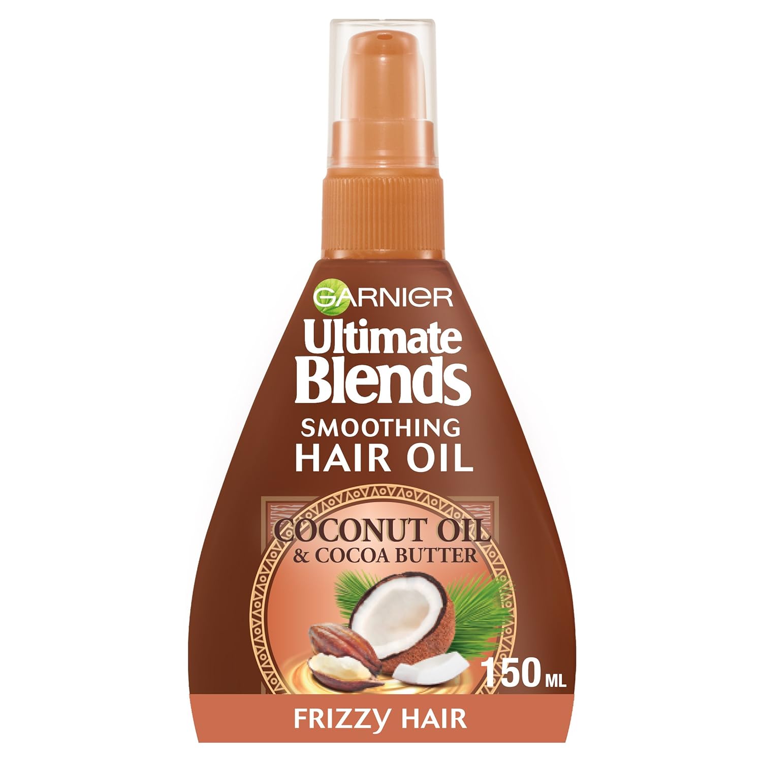 Amazon Com Garnier Ultimate Blends Coconut Hair Oil For Frizzy