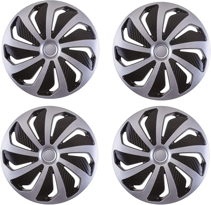 UKB4C 4x Wheel Trims Hub Caps 15" Covers fits Vauxhall ASTRA CORSA