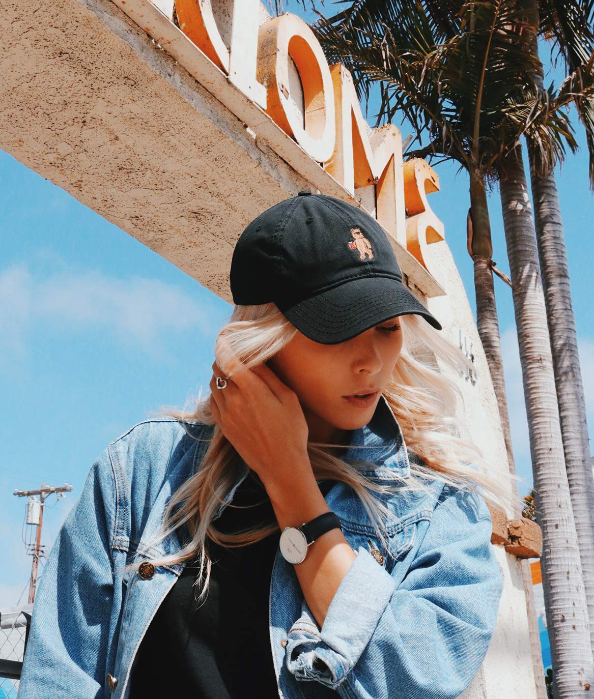 Riot Society Mens Embroidered Adjustable Dad Hat