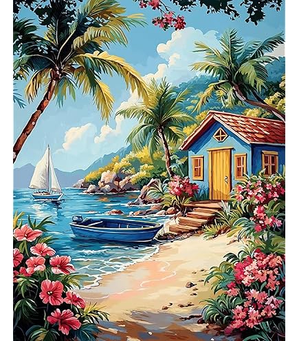 6pcs Kit Pinturas De Diamantes 5d Diy Con Marco Niños