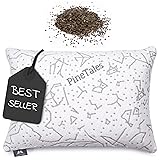 PineTales Buckwheat Pillow for Neck Pain, TMJ and