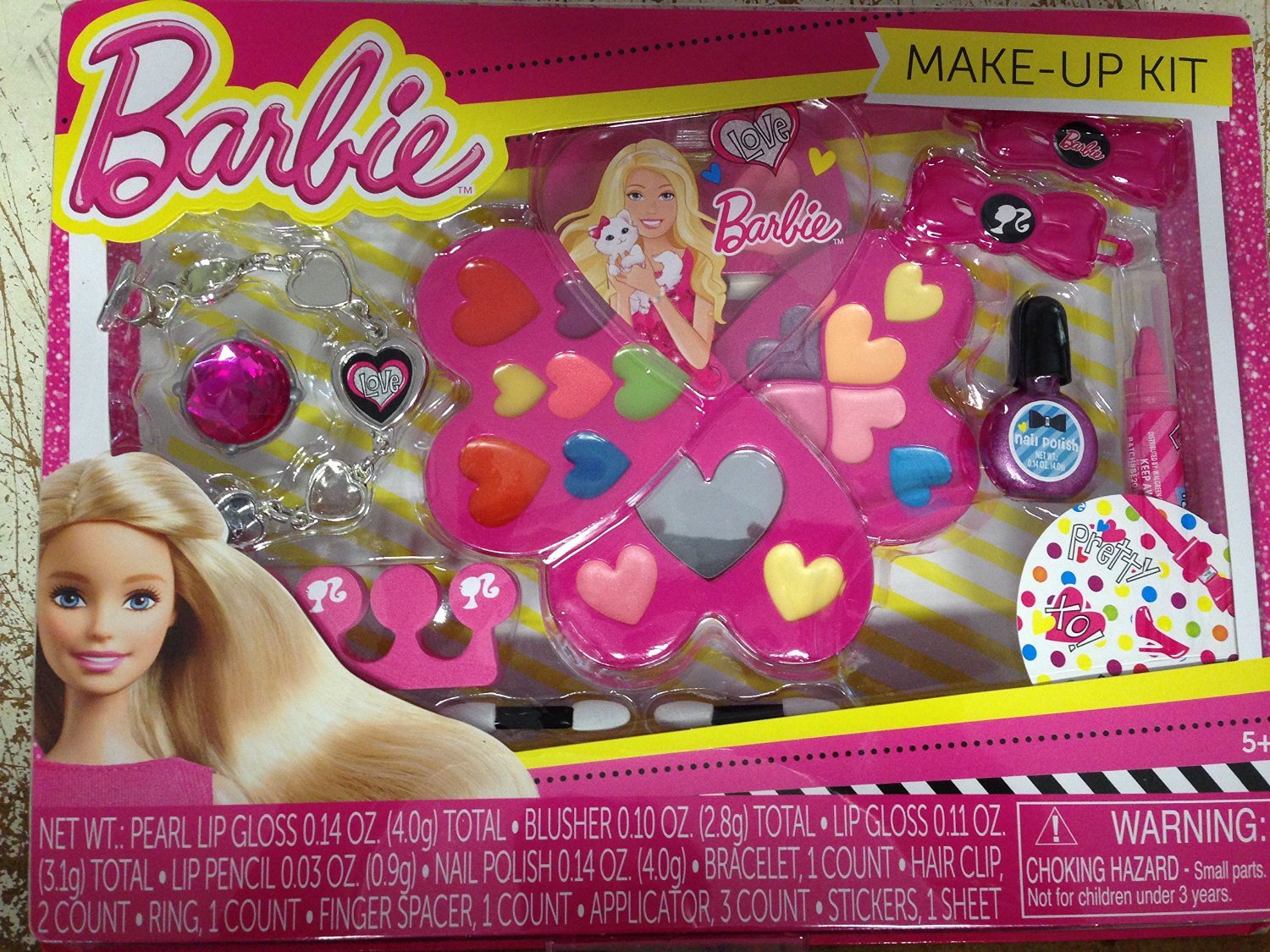 Amazoncom Barbie Make Up Kit Toys Games