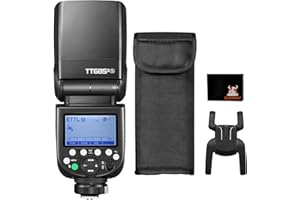 GODOX TT685II-S On-Camera TTL Flash for Sony Cameras, 1/8000s High Speed Sync, Quick-Release Lock, TCM Instant Conversion, GN