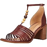 Amazon.com | Lucky Brand Women's Sabeni T-Strap Sandal Heeled | Heeled Sandals