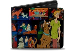 Buckle-Down Wallet Shaggy Pose/Scene Blocks + Scooby Doo