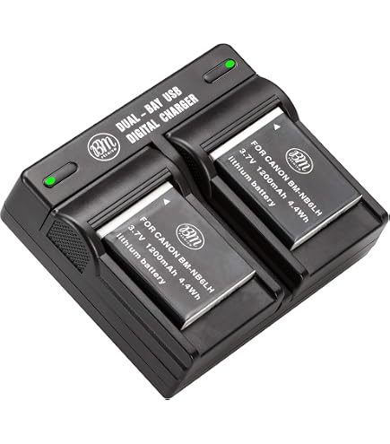 Amazon.com : BM Premium 2 Pack of NB-6L, NB-6LH Batteries for