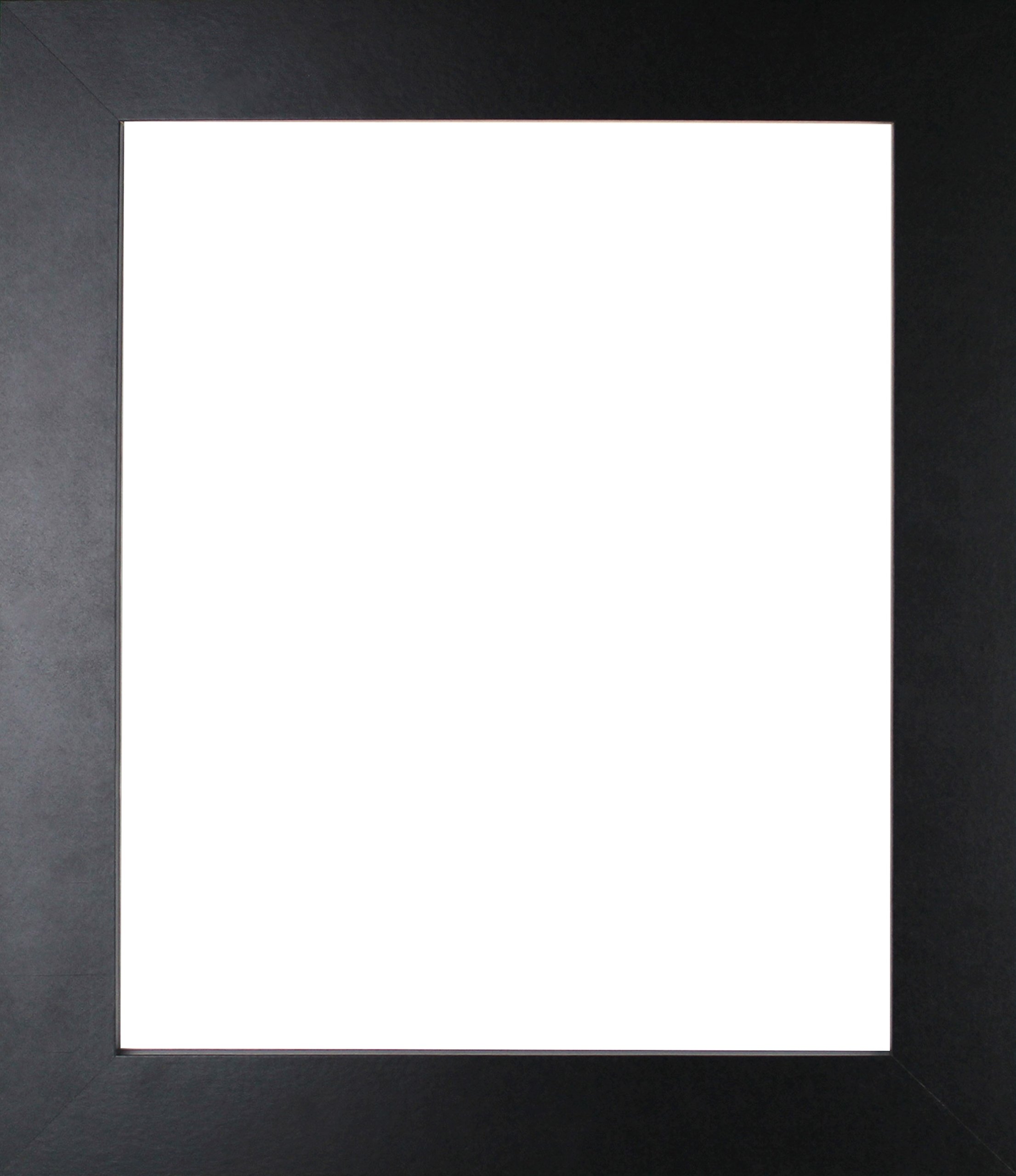 FRAMES BY POST London Picture Photo Frame, Wood with Plastic Glass, Black, 20 x 16 Inch