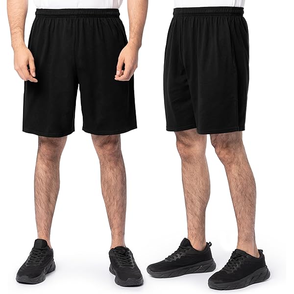 Pantaloncini Corti Iconici Fruit Of The Loom In Jersey Di Cotone &ndash; Uomo E Ragazzo, Vita Elastica