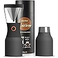 Asobu Coldbrew Portable Cold Brew Coffee Maker With a Vacuum Insulated 1 Liter Stainless Steel 18/8 Travel Carafe Bpa Free (S