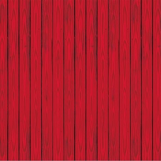 Amazon Com Pack Of 6 Red Barn Siding Backdrop Wall Decorations 4