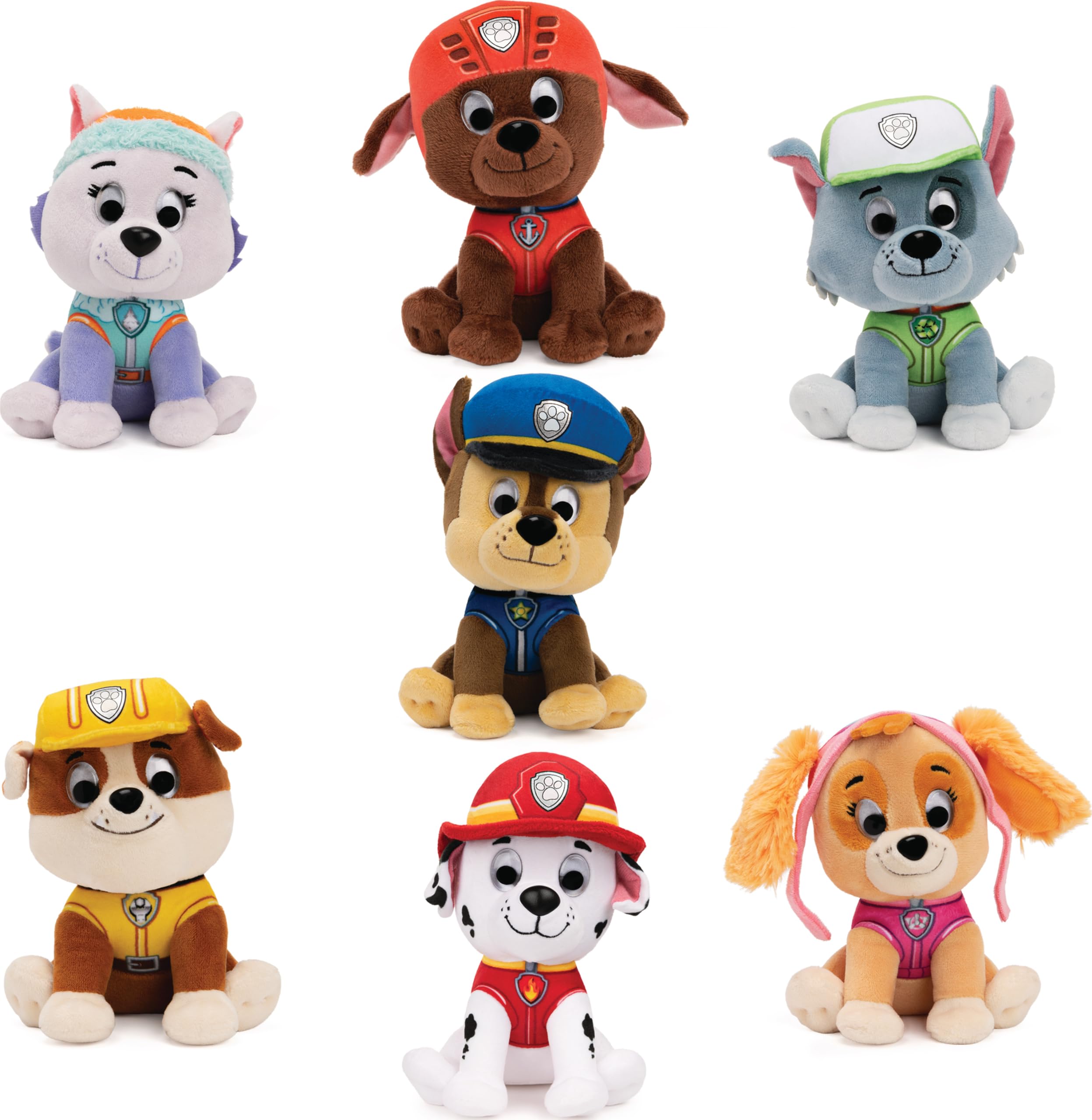 GUND -Paw Patrol, surprise stuffed toy of a puppy 15 cm, from 1 year old, the model cannot be chosen
