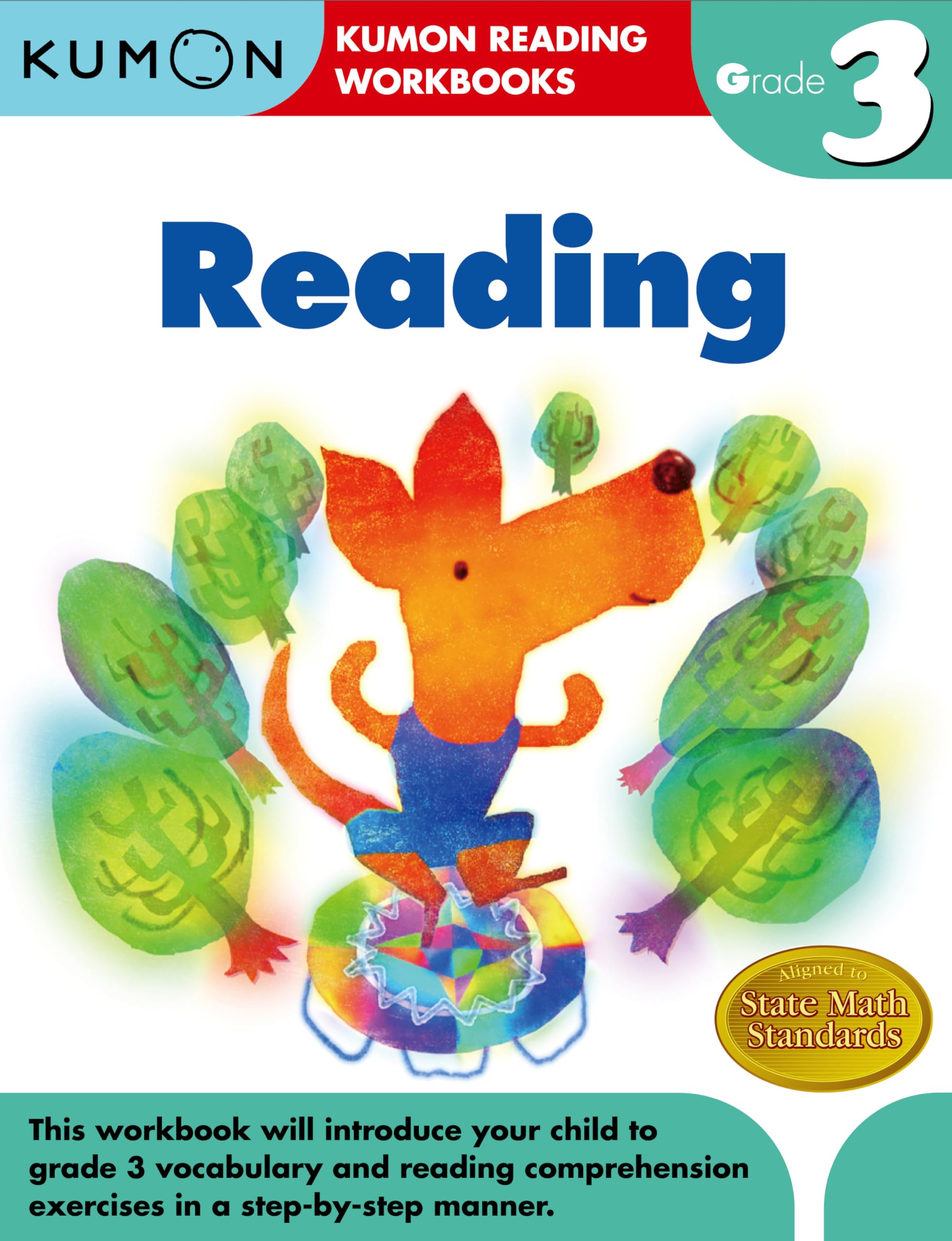 Kumon reading workbook, grade 3