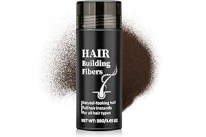 AWCCXMYM Hair Building Fibers for Thinning Instant Coverage Hair Fibers for Women & Men Natural Texture Undetectable Hair Fib