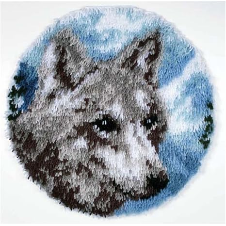 Beyond Your Thoughts Wolf Knupfteppich Formteppich Fur Kinder Und