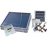 Complete 2 Panel Hybrid Solar Water Heater Kit
