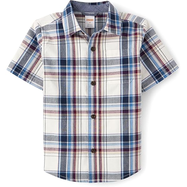 Nautica Camisa De Lino Marlin De Manga Corta Para Hombre