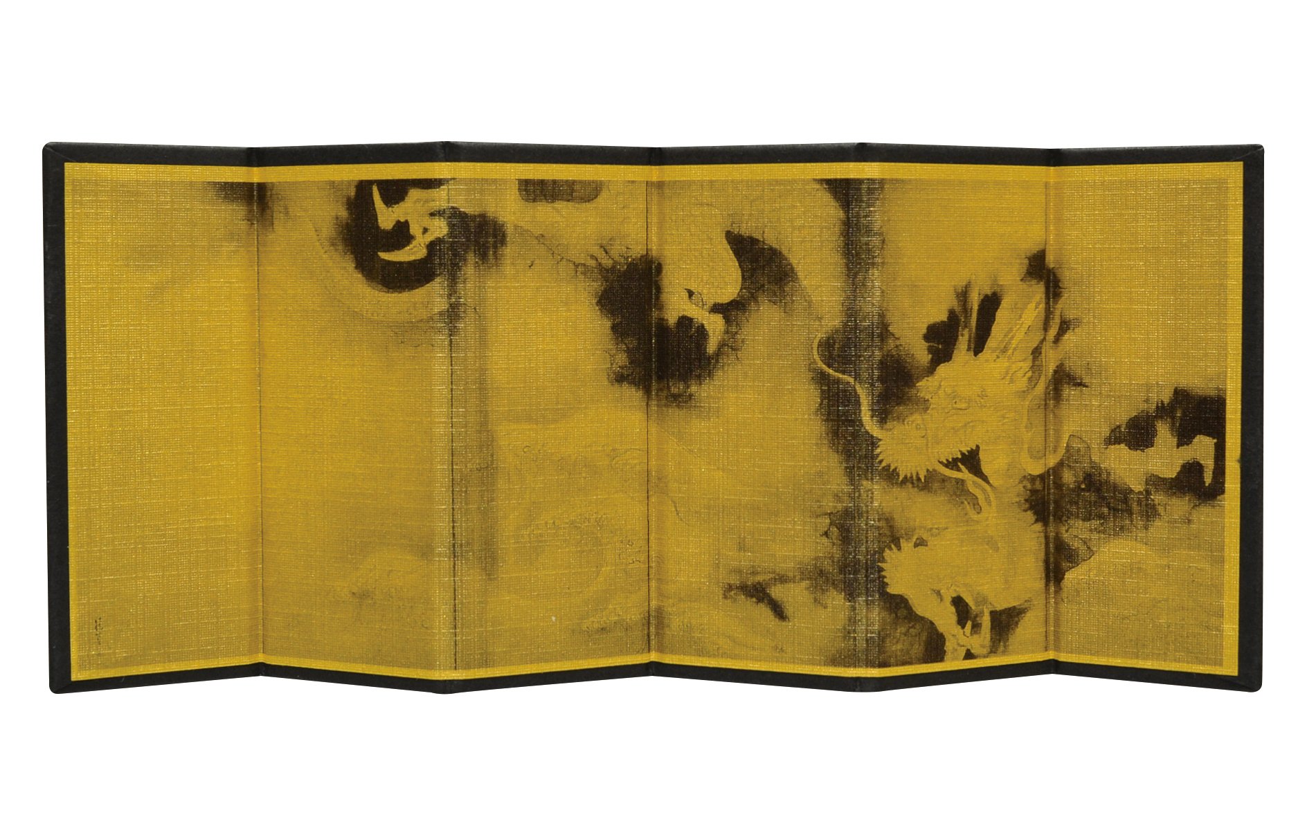 フォーカート 風水 開運 六曲 金屏風 俵屋宗達 雲龍図屏風 右商品画像