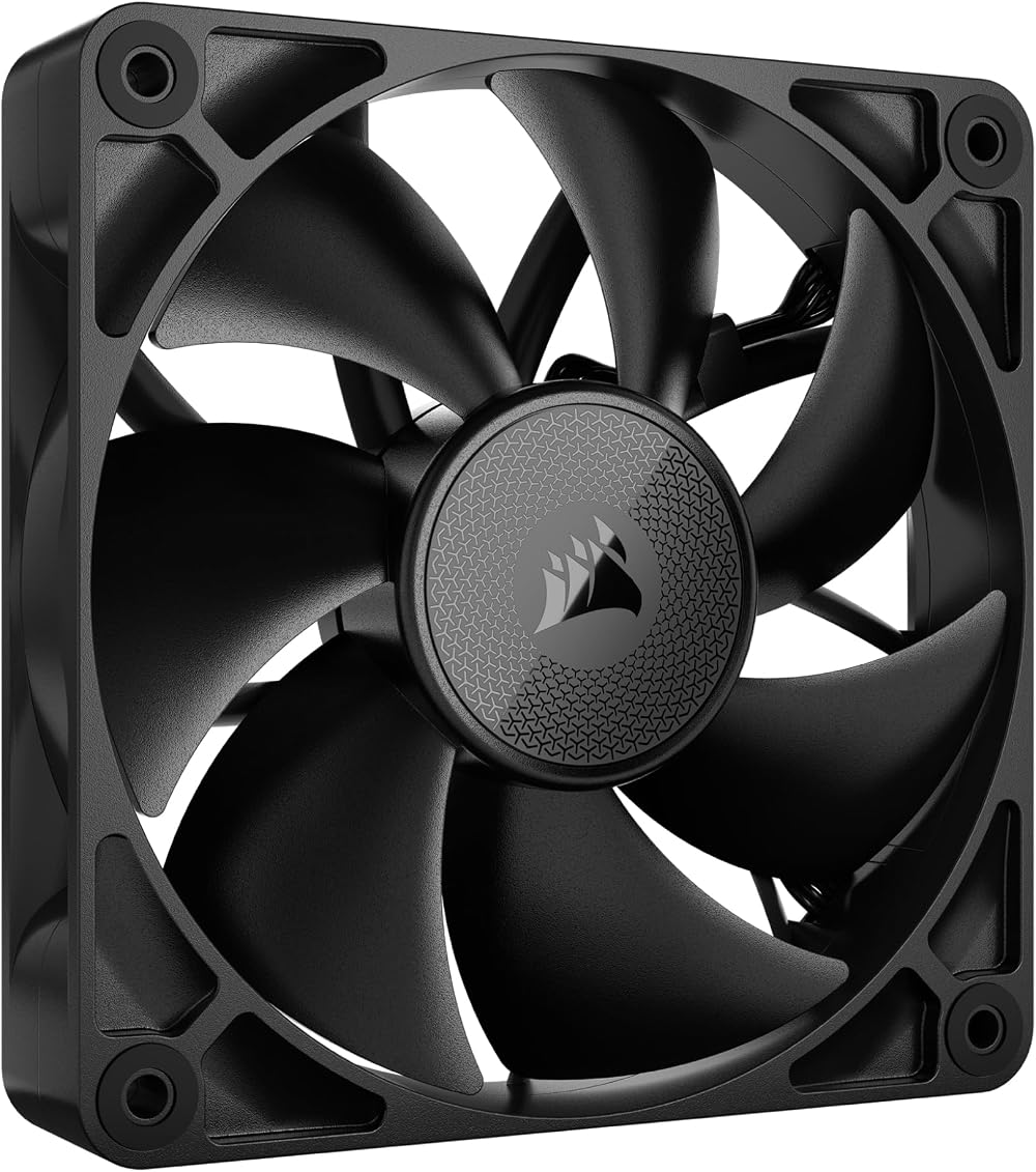 Corsair iCUE LINK RX120 120mm PWM Fan Magnetic Dome Bearing Black