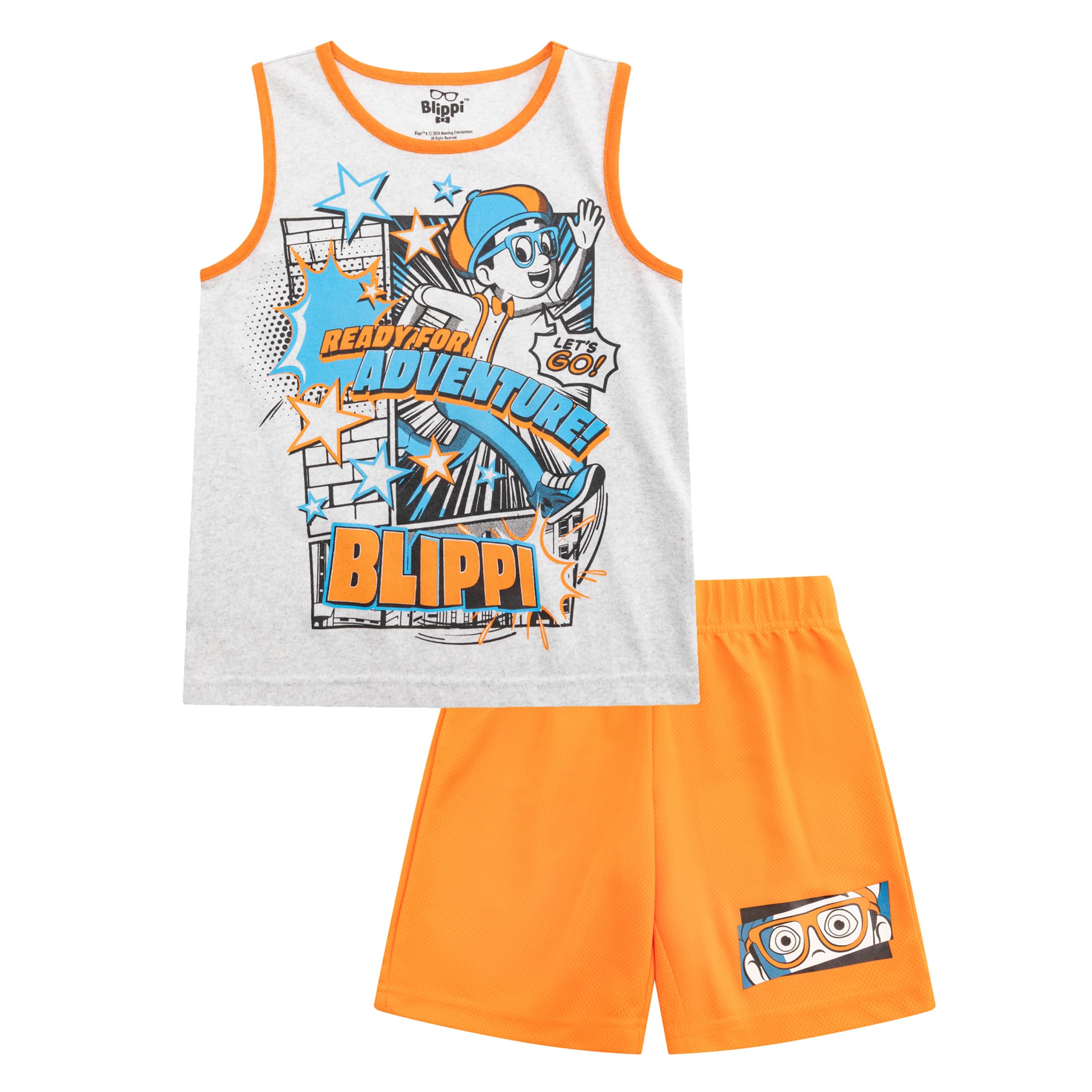 Photo 1 of ** UNKNOWN SIZE***Blippi Boys 2 Piece Tank Top and Shorts Set for Big Kids