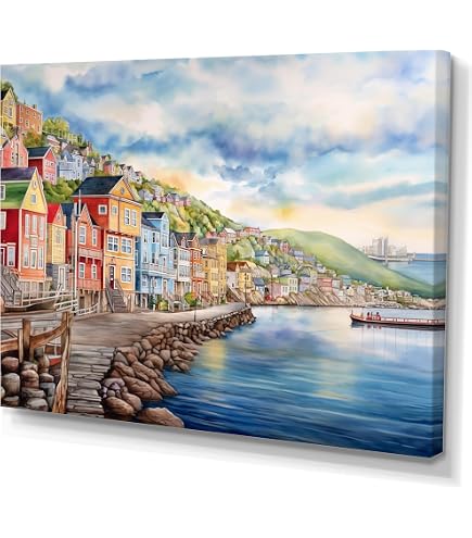 Poster Vintage De Terre-Neuve Canada Rf33 - Haute Qualité 50x70cm, Neuf
